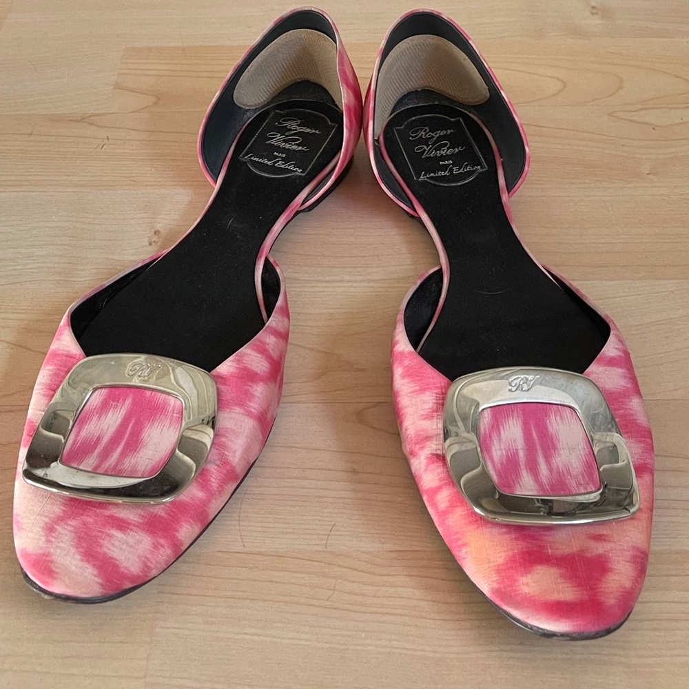 Trompette Dorsay Metal Buckle Ballerinas